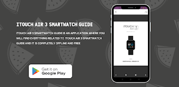 Itouch Air 3 Smartwatch Guide screenshot 1