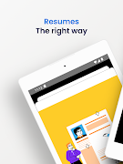 برنامه‌نما Resume Builder عکس از صفحه