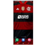 Camisa Flamengo para celular Plakat