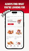 برنامه‌نما KFC US: Ordering & Delivery عکس از صفحه