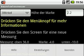 Baumhöhenmesser تصوير الشاشة 2