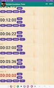 Multiple Countdown Timer capture d'écran 1