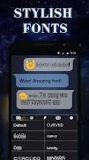 Starry Sky Keyboard Theme تصوير الشاشة 2