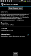 برنامه‌نما AndroCode Scanner عکس از صفحه