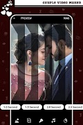 Romantic Love Video Maker تصوير الشاشة 3