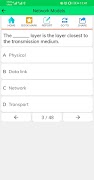Networking MCQs Tests 截图 5
