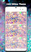 Glitter Keyboard Theme скриншот 6