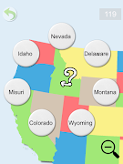 QuestiOnMap quiz. Geography Ga ภาพหน้าจอ 3
