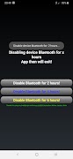 برنامه‌نما Disable Bluetooth On Device Ut عکس از صفحه