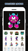 Graffitti Logo Maker, Name Art スクリーンショット 1