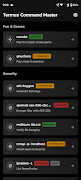 1 Schermata Termux Command Master