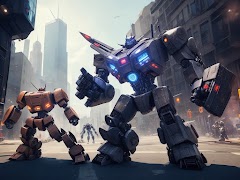 برنامه‌نما War Robot Game:Robot Transform عکس از صفحه