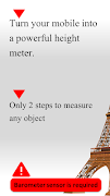 Height Meter Pro captura de pantalla 1
