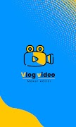 Vlog Video Maker With Video Editor For Vloggers पोस्टर