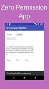 Cryptography Tool [AES256/CBC/ screenshot 4