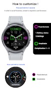 MIMIX Simple Octagon Watchface 스크린샷 4