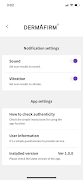 برنامه‌نما DERMAFIRM عکس از صفحه