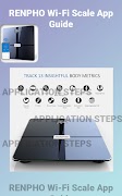 برنامه‌نما RENPHO Wi-Fi Scale App Guide عکس از صفحه