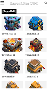 Coc best layout maps Cartaz