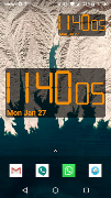 Clock Seconds Pro + Widget imagem de tela 5