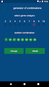 KENO - combinations statistics screenshot 5