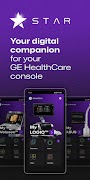 STAR app GE HealthCare الملصق
