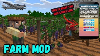 Farm Mod For Minecraft PE اسکرین شاٹ 3