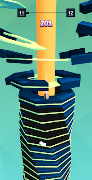 2 Schermata Stack Reaction Ball - Blast the platform