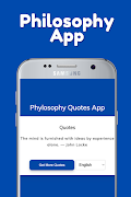 Philosophy App poster