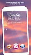 Eyelashes Photo Editor - Face Beauty Makeup poster