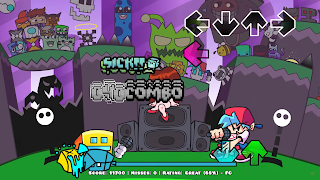 Geometry VS Funkin FNF Mod 스크린샷 1