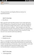 Hashimoto Thyroiditis Help Screenshot 5