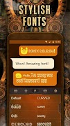 Steampunk Keyboard Theme syot layar 2