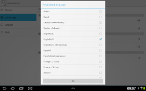برنامه‌نما Logitech Keyboard Plus عکس از صفحه