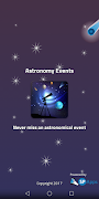 برنامه‌نما Astronomy Events with Push عکس از صفحه