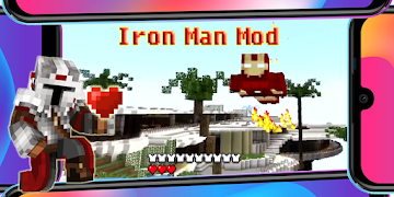 Iron Mod for Minecraft পোস্টার