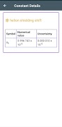 Science constants স্ক্রিনশট 1