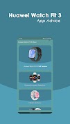 Huawei Watch Fit 3 App Advice পোস্টার