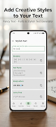 Fancy Text & Font Generator Ekran Görüntüsü 2