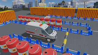 Ambulance Parking Games 2024 imagem de tela 5