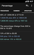 Percentage screenshot 5