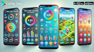 Walk Step Counter - Pedometer পোস্টার