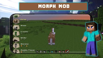 Morph Mod Skin Minecraft PE screenshot 3