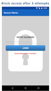 Secure Memo - Encrypted notes اسکرین شاٹ 1