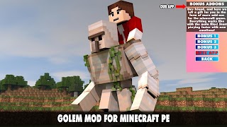 Iron Golem Mod for Minecraft скриншот 5