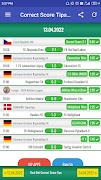 4 Schermata CORRECT SCORE 100% SURE