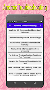 Troubleshooting Tricks for Android screenshot 1