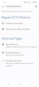 HTTP Request Shortcuts imagem de tela 1