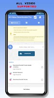 downloader de vídeo imagem de tela 1