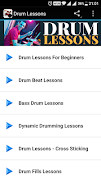 Drum Lessions โปสเตอร์